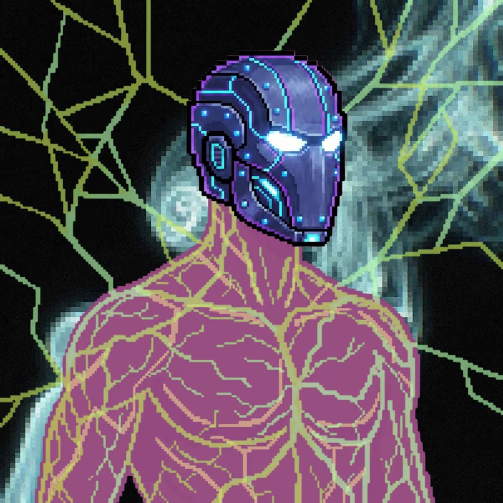 Arcsdotcash's tweet photo. ARC #1892 minted to 0x6e7b...83b8 

Blue smoke variant, pink body, purple helmet.

Backing is now 2.29 $TSLA, about $872

Next draw in 59 minutes

https://t.co/Lm0Hs9zkAF https://t.co/PpTTuaDp8W