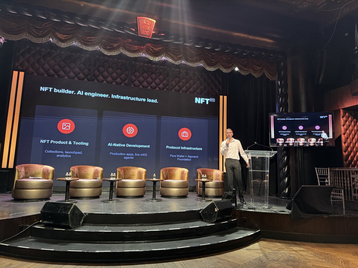 jc3_AO's tweet photo. Shout out to fellow first timer @LoafPickle dropping knowledge on AI agents

@NFT_NYC https://t.co/4HmGMpzKnO