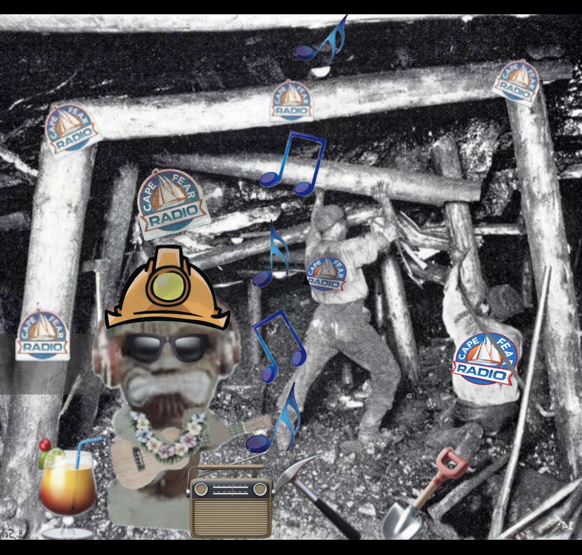 T_h_e_D_u_d_e_'s tweet photo. From deep inside the Cape Fear Radio coal mines, a โBEST OFโ Episode dedicated to the full-time, hard-working, blue-collar, no-nonsense, get-er-dun, workforce of the USofA, for #LaborDayWeekend! ๐บ๐ธ
THURS @ 9PM on CFR!๐ค๐ป
#HappyFridayEve
#internetradioshow
#CapeFearRadio
#TheBest https://t.co/VyITat8Fi5