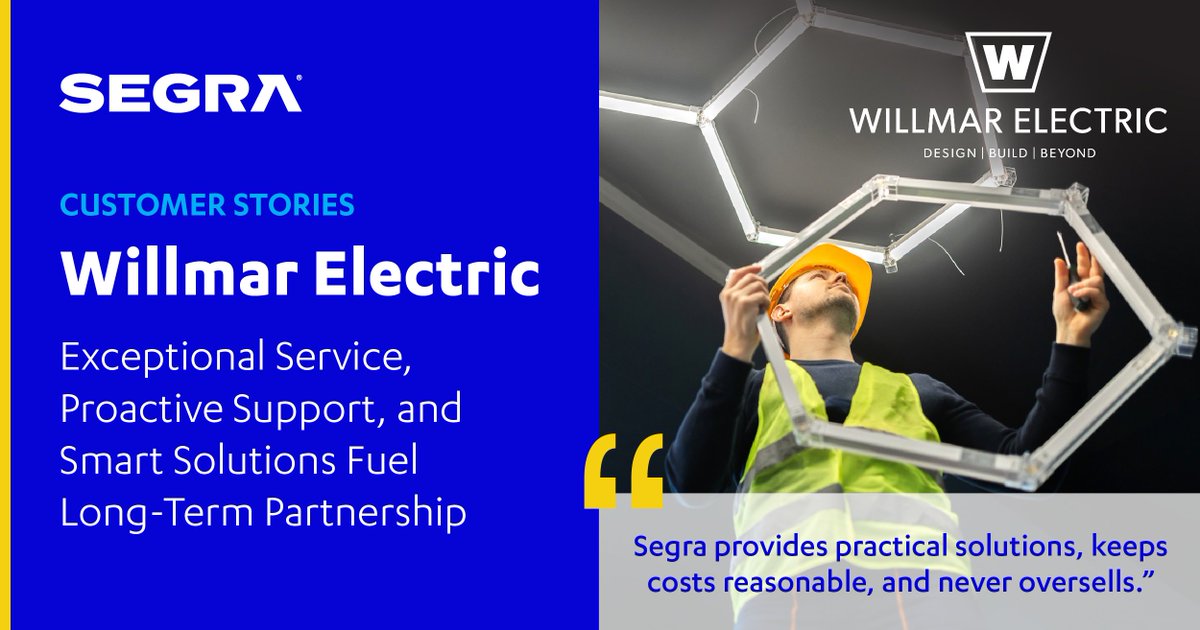 GoSegra's tweet photo. ⚡ #PoweredBySegra:  Reliable fiber from Segra helped give Willmar Electric the confidence to move its main operations to a better-connected location. Segra helped support the transition, too.  
Read the story: https://t.co/L2vsKJsf3Z 
#GoSegra https://t.co/W2P5Jdyjxo