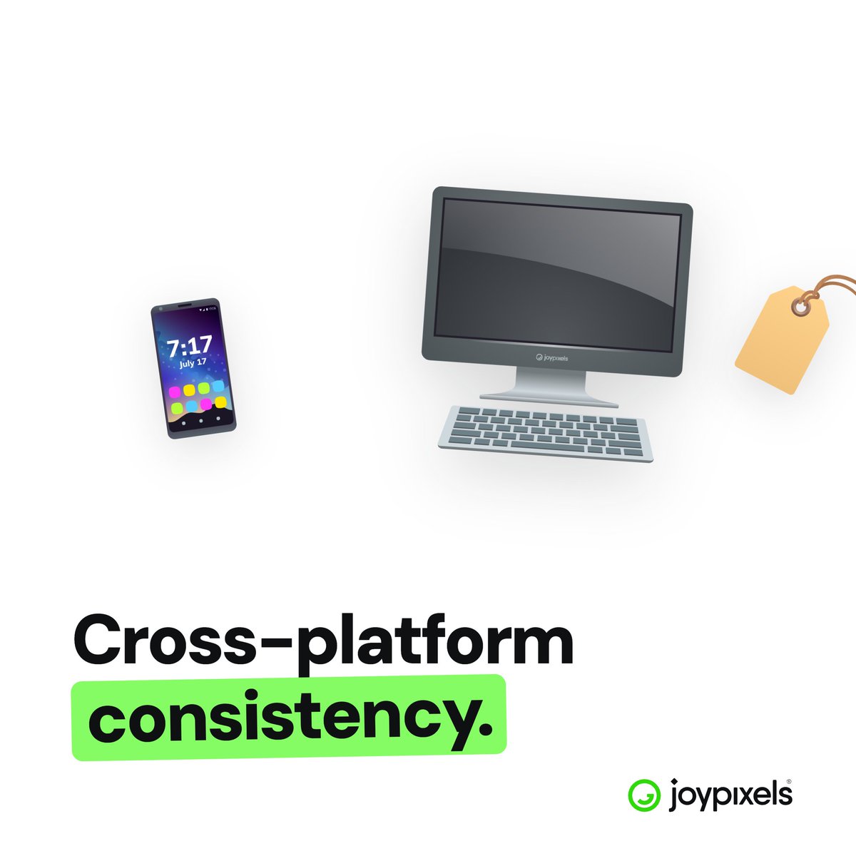joypixels's tweet photo. Did you know? ✨

JoyPixels helps companies maintain a consistent emoji style across every product and platform. https://t.co/O9FnEI6nIG