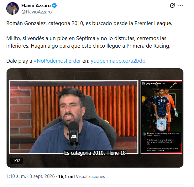 Fernandez_MM's tweet photo. 🩵🤍Tiene contrato (único 2010)
🩵🤍Lautaro se iba a ir por la clausula y lo frenó Milito
🩵🤍Que la gente se quede tranquila

Que los de Boca hablen de Boca. https://t.co/IaiMVU1Ugl