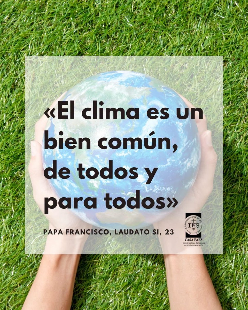 casa_paez's tweet photo. Tiempo de la creación-día 3

El aire y el clima no tienen fronteras. Alterar el equilibrio climático afecta directamente la vida de las futuras generaciones y de los más pobres.

#TiempoDeLaCreacion #LaudatoSi https://t.co/UntyewctZJ