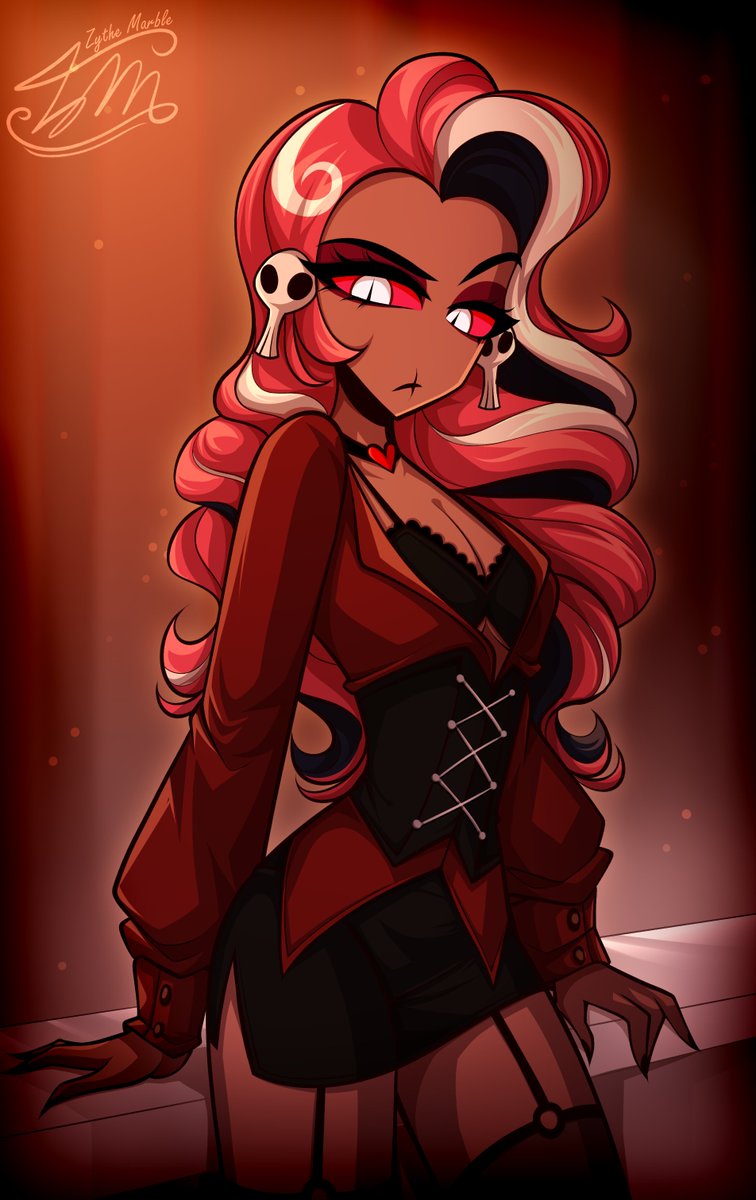 Zythe_Marble's tweet photo. Wanted to draw her again
#hazbinhotel #hazbinfanart #hazbinhotelvelvette https://t.co/dUSXaxOzNz