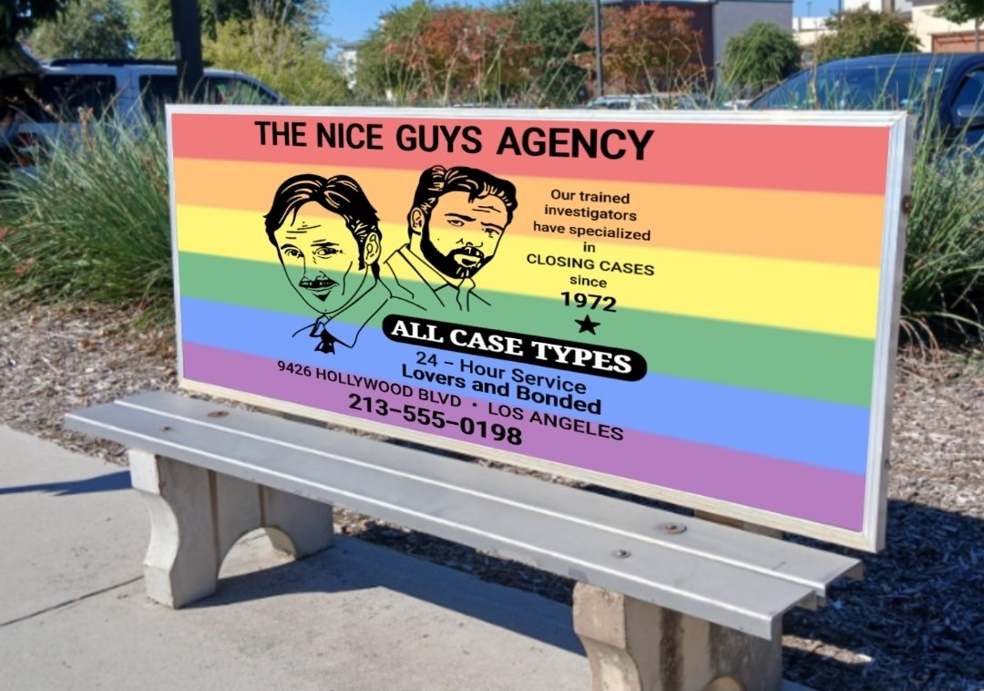 NicestguyHoll's tweet photo. THE NICE GUYS HD ADVERTISEMENT!! https://t.co/UbpSQc35mB