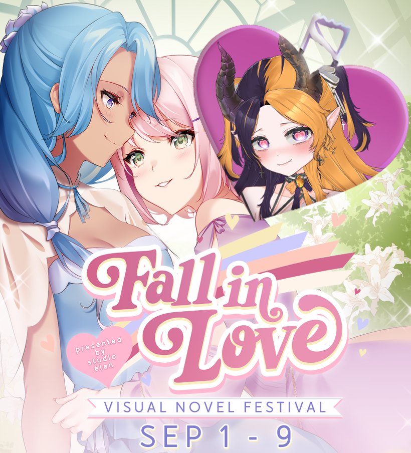 BiancaKaidaVT's tweet photo. The games I'll be showcasing today for the Fall in Love Visual Novel Festival will have a totally different "vibe" than yesterday. 

Starting with @Unmasked_Truths  by   SuperPROTEINStudios Inc. then we'll jump into Flesh Blossom by Crimson Pearl Studios
#fallinlovefestival https://t.co/ywqiNjyu0R