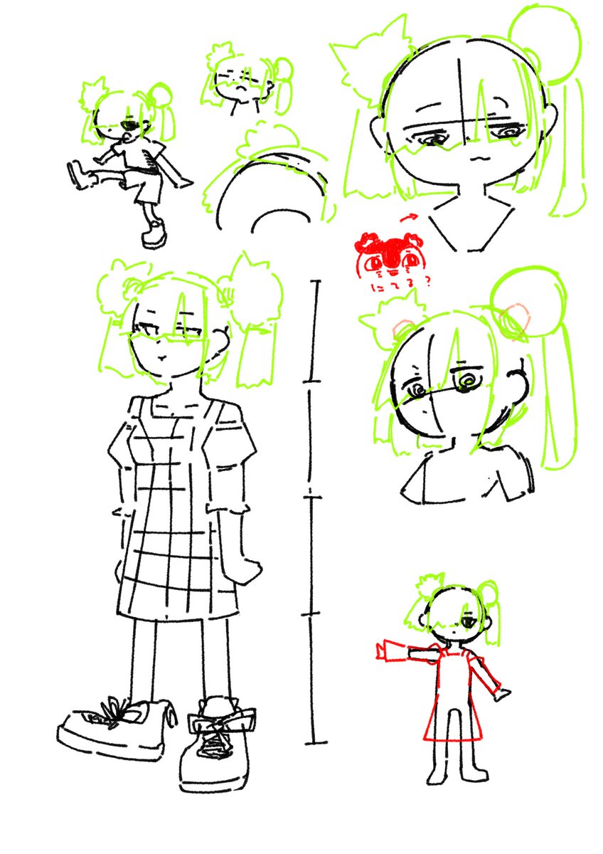 NEWnyusankin's tweet photo. 今日の落書きクソ報告
オリジナルキャラクター https://t.co/WlPhDWVd36