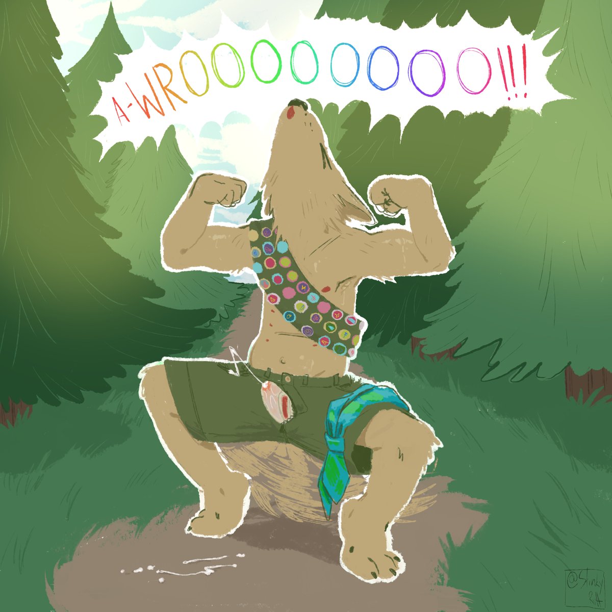 StinkyRvtt's tweet photo. scout's cumshot https://t.co/TqczWprFKJ