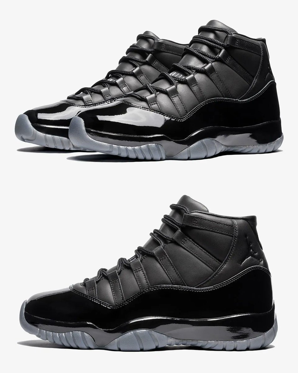 houseofheat's tweet photo. OFFICIAL IMAGES: Comme des Garçons x Air Jordan 11 “Black” 🖤

• September 5th
• $358 https://t.co/eIL5w3pQ19
