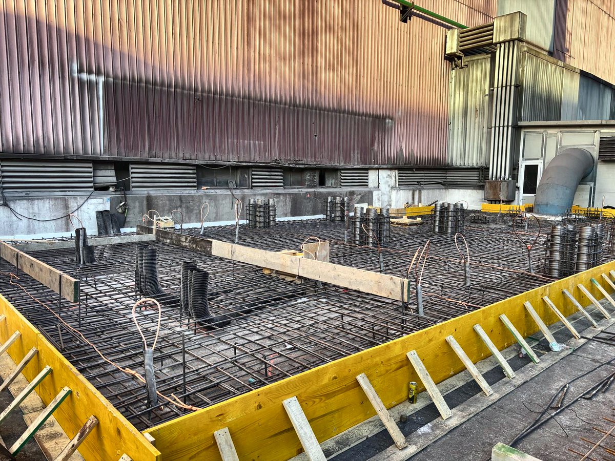 GruppoDotti's tweet photo. Realizzazione sistema di terra per impianto abbattimento polveri, presso reparto LAC, dello stabilimento ARVEDI AST di Terni, per la ns committente IMMOBILIARE RAFFAELLA SRL https://t.co/M0jumSYlzF