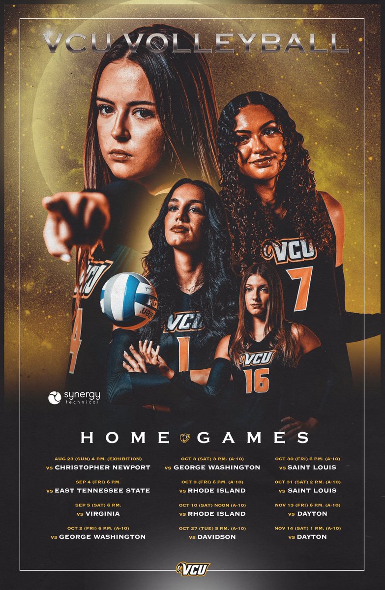 VCUvolleyball's tweet photo. 👀 A little sneak peek! Join us Saturday for a post-match autograph signing! Two commemorative posters will be available!

🐏🏐

#LetsGoVCU https://t.co/sgpdlO4UpC