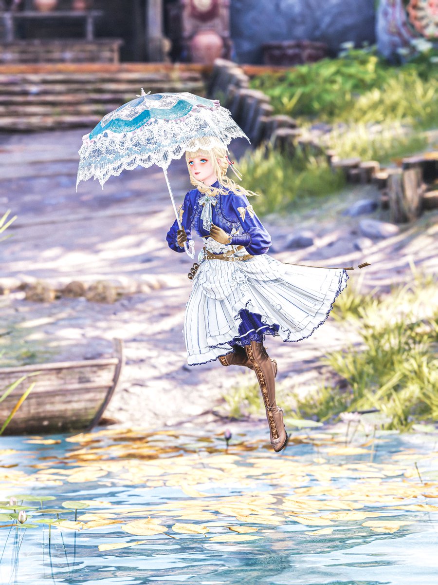 forinfinikki's tweet photo. tried the new "flying" pose for violet~ 🍂 https://t.co/f6CteFuDXy