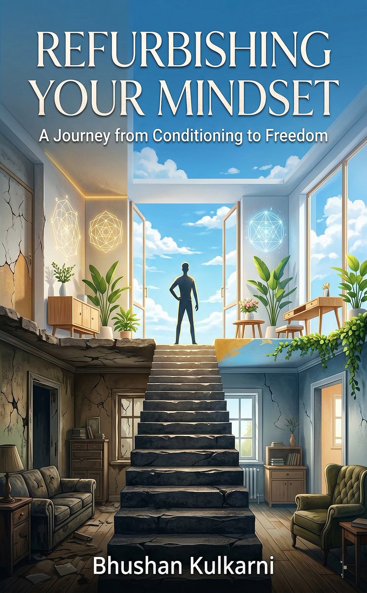BooksByBhushan's tweet photo. Refurbishing Your Mindset: A Journey from Conditioning to Freedom – Book By Bhushan Kulkarni.
Link (US)-https://t.co/4B6QFD68vw
Link (India)- https://t.co/ZFe0wBvG5d
Link (UK)-https://t.co/EaQw200Ygg
Amazon Authors Page - https://t.co/TWCUaULKGn
#BooksByBhushanKulkarni https://t.co/LU82n0Axrr