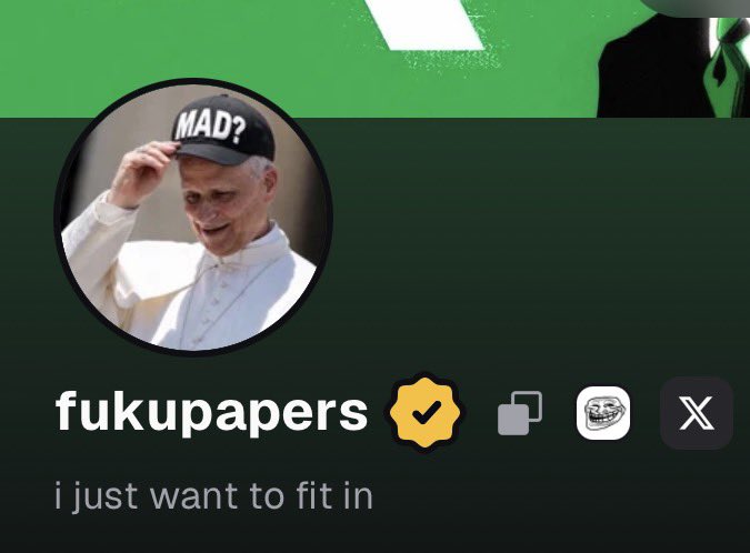 fukupapers's tweet photo. troll badges on the @pumpfun app

who needs one. https://t.co/kwieyScR7O