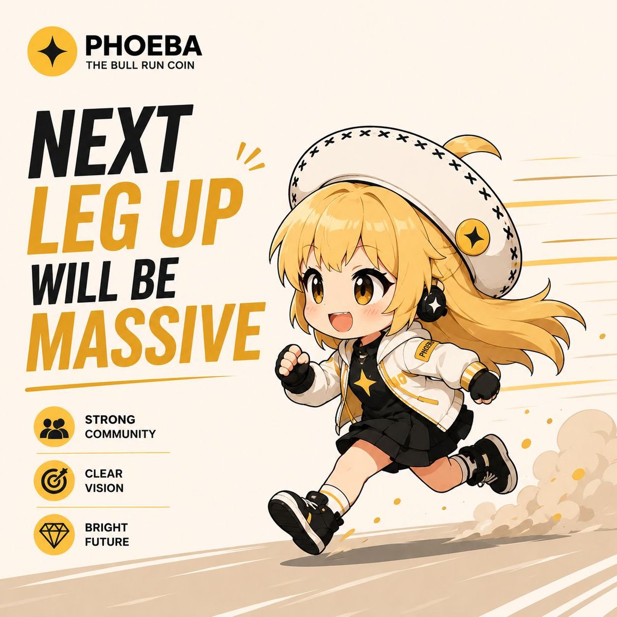 PhoebeBSC's tweet photo. Are you still waiting?
You are still early 
Everything is ready for the Run join us 💪 https://t.co/b8R03uYN1s