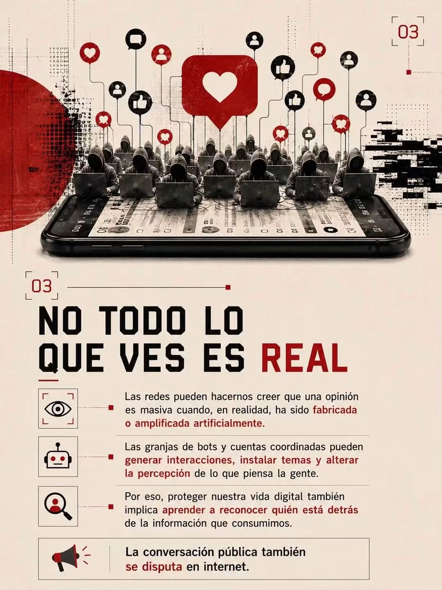 LeoVillamar's tweet photo. 🤖 Bots, algoritmos y poder: la política en las redes.

Ya puedes ver el nuevo episodio de #LaDOMinga y conocer qué hay detrás de lo que vemos, compartimos y creemos en internet.

👉🏽 https://t.co/RqHNH8DLL5 https://t.co/sVsZL1T16z