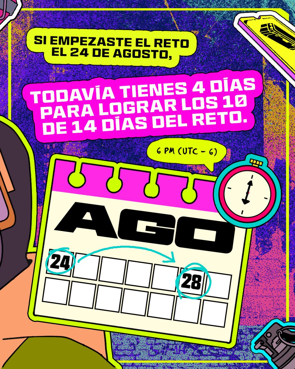 CODMobileLATAM's tweet photo. Se acabó el modo relax, papito. 💀🔥
Estos son tus últimos días para llegar al 10 de 14.
👉🏻 https://t.co/zRUxmfMliv https://t.co/vzMjsCAzNG