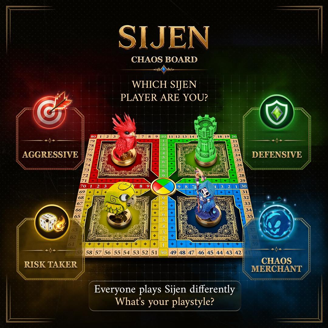 SanddrifterGame's tweet photo. Everyone plays Sijen differently.

🎯 The Aggressive One
🛡️ The Defensive One
🎲 The Risk Taker
😈 The Chaos Merchant

Which one are you?

Android:
https://t.co/SGhRvLT5ur

iOS:
https://t.co/iHVzcoc0fy

#Sijen #SanddrifterStudio #BoardGame #MobileGaming https://t.co/JHvKMEPYVS