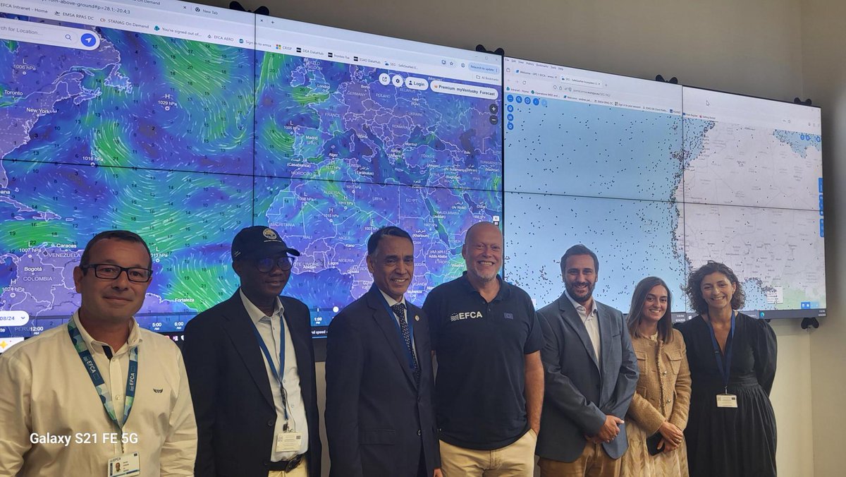 CSRP2016's tweet photo. 🇪🇸 Mission stratégique de la CSRP à l'@EFCA_EU (Vigo) pour le projet AGIR-INN. Objectif : renforcer la surveillance maritime (optimisation VMS, drones, datas) pour lutter efficacement contre la pêche INN. Une étape clé de la coopération sous-régionale ! 🌊🐟 #CSRP https://t.co/sMZRY0Zn94