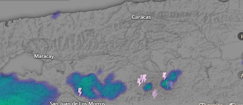 ClimaAnzoategui's tweet photo. 12:20 Pm #3sep Avance
ATENCION SE VA ACTIVANDO EL NORTE DE GUARICO Y EN DOS HORAS SE ESPERA INICIO DE CONVECCION FUERTE EN LOS ALTOS MIRANDINO PILAS #OT45 ACTIVARA CELULAS CONVECTIVAS EN LA CAPITAL ESTA TARDE ATENTOS https://t.co/M4nj5DD7NP
