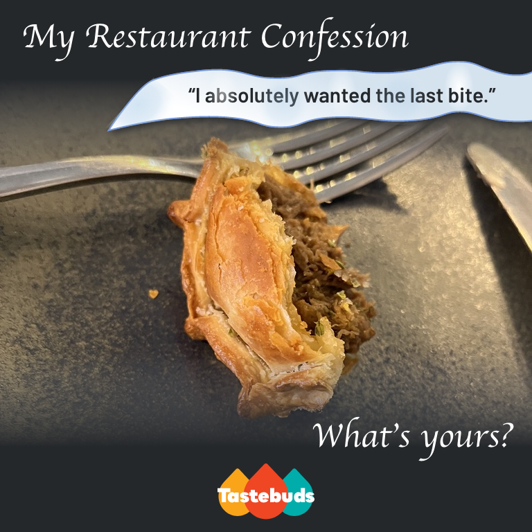 WTastebudsapp's tweet photo. My Restaurant Confession ... 
"I absolutely wanted the last bite."
What's yours? 
----
Friar's Special Empanada at O Frade, Lisbon, Portugal
#ReliableFoodieFriends #Tastebuds #FoodieAdventures #RestaurantReferrals #RestaurantConfessions #empanada #RestauranteOFrade https://t.co/sZQsnca41l