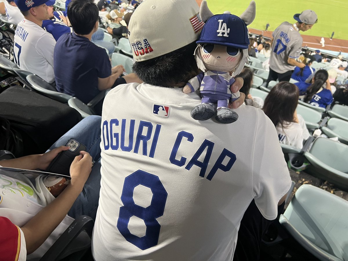 matadorart64's tweet photo. More Pics from the Dodgers x CyGames Collab Game!! 

#ウマ娘 #Umamusume #Dodgers https://t.co/3OKNYSK6bo