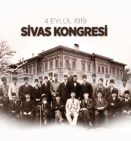 bbbozarslan's tweet photo. Türk'ün, tarih boyunca tüm zamanlara rehber olan tutumunun bir kere daha tescillendiğı Sivas Kongresi'nin 107. yılı kutlu olsun.

4 Eylül 1919'da, o zor şartlar altında bile yine, millî sınırlar içinde vatanın bölünmez bir bütün olduğu ve parçalanamayacağı; mandanın ve himayenin de kabul edilemeyeceği ilân edildi.

Türkoğlu, unutma ve unutturma!

#SivasKongresi