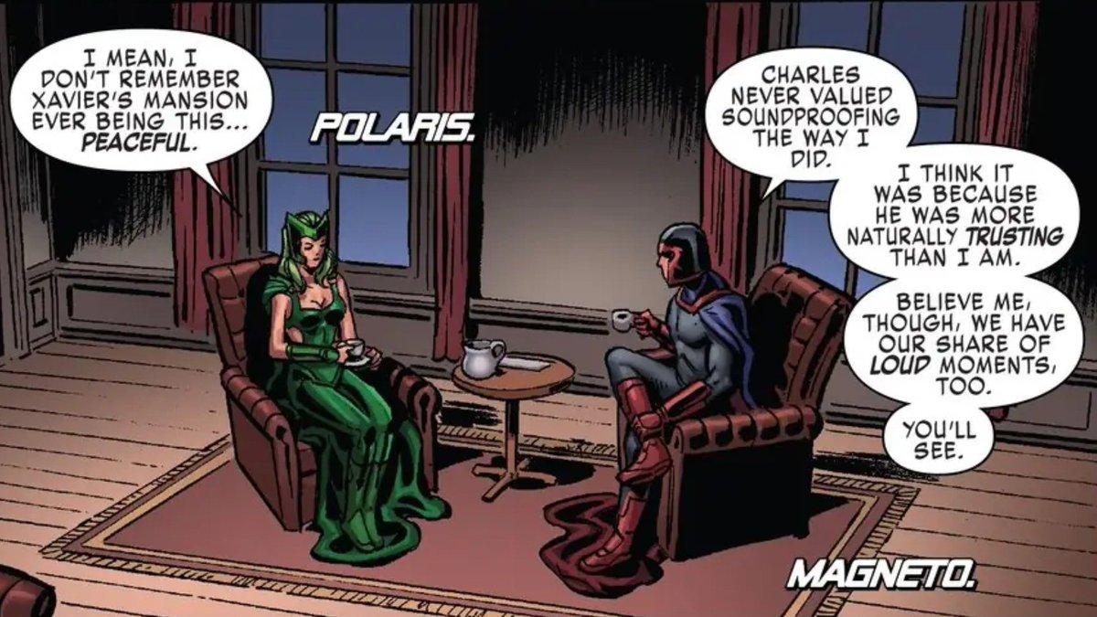 apollonperest's tweet photo. Polaris &amp; Magneto
[X-men: Blue (2017) #10] https://t.co/uWLguNBfNj