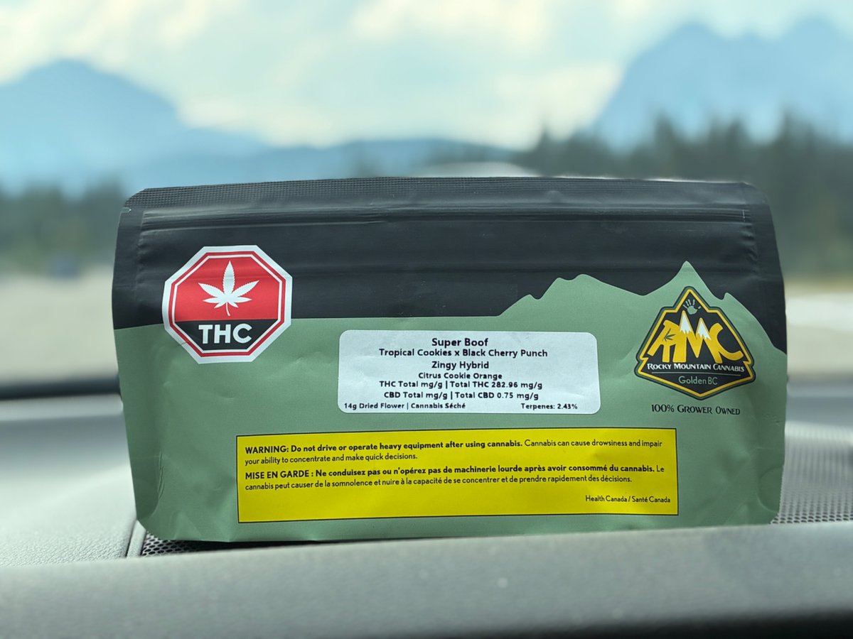 overgrownhq's tweet photo. Super Boof by Rocky Mountain Cannabis

GWB Rating = 80/100

Read my review in the Oct/Nov issue of @au_tv https://t.co/Zp9QIpoIz7