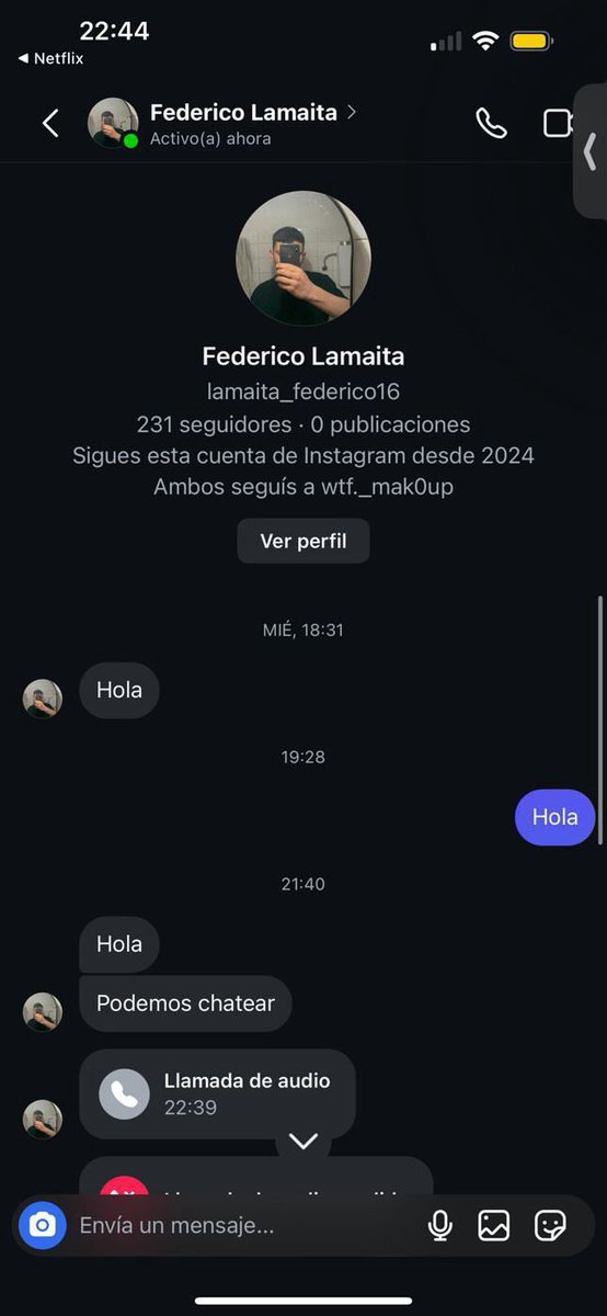 ssantiem's tweet photo. Caso Federico Lamaita: Desactivaron su Instagram, se sabe que desde su cuenta enviaba mensajes de acoso y hostigamiento a chicas de otros países, una de estas chicas vivía en España y lo llegó a escrachar, no se viralizó su escrache en Uruguay porque no habían conocidos en común https://t.co/C3WYpWwovT