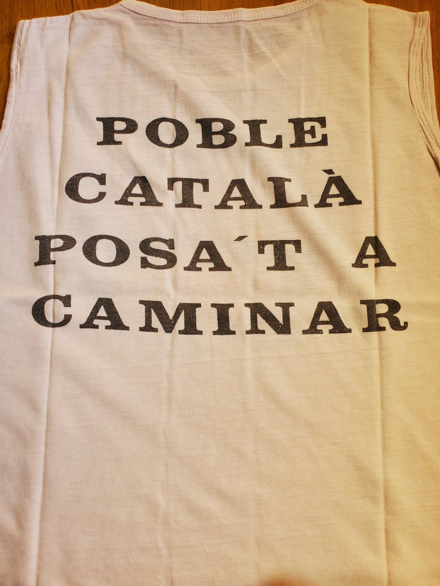 immasolevi's tweet photo. El 3 de setembre de 1976, tal dia com avui de fa 50 anys, Igualada acollia el pas de la #MarxaDeLaLlibertat amb una gran manifestació pel passeig. Un gran record pels que hi vam ser però tampoc oblidem la brutal repressió de la Guàrdia Civil https://t.co/Xsm5r5yHZ6