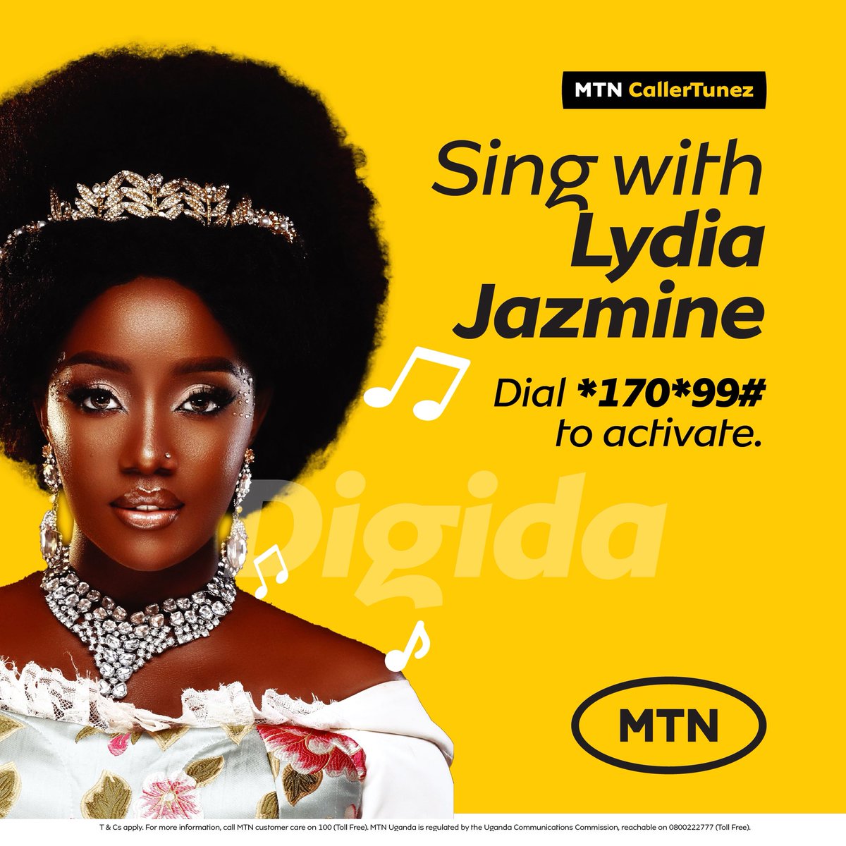 mtnug's tweet photo. LJ Addicts, attendance check! Whoβs outside tomorrow? π
As we count down to the concert, dial *170*99# and let @LydiahJazmine set the vibe for your callers too. πΆ
#MTNCallerTunez | #DigidaMoreAndWin https://t.co/Z2XIlPrdZ8