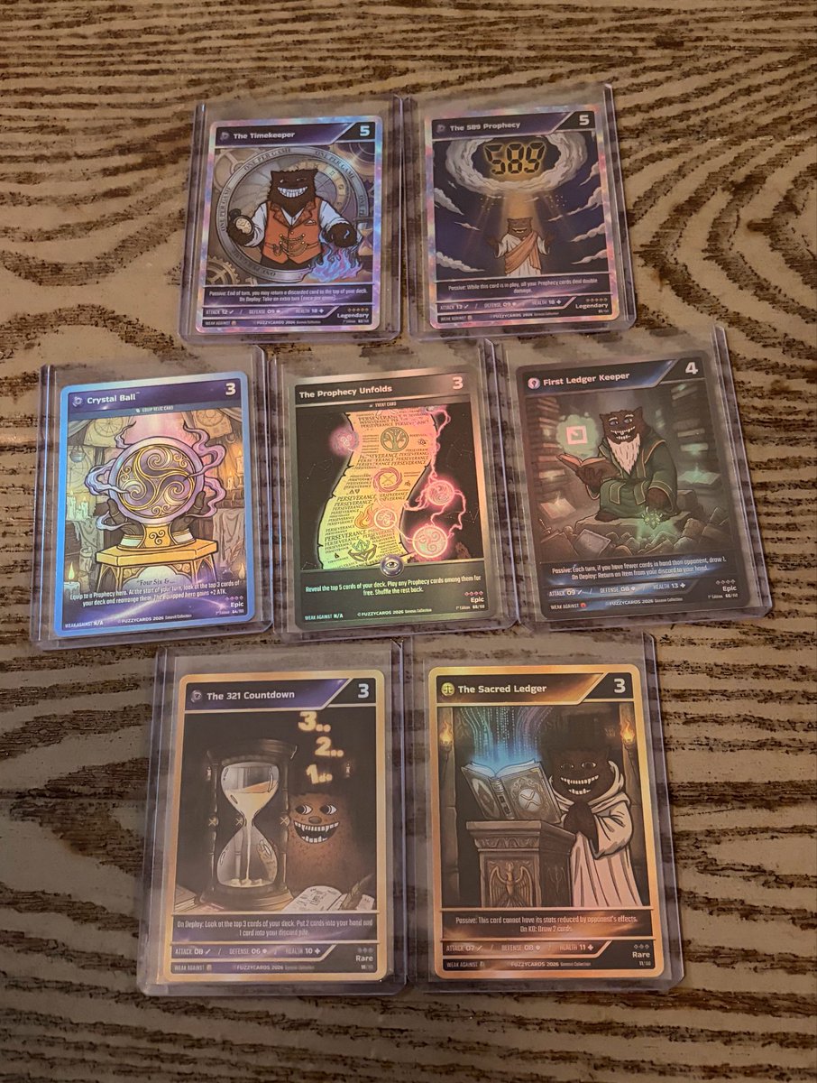 Aynoavv's tweet photo. Anyone want to buy my $FUZZY cards? https://t.co/EYzeLjzHl0