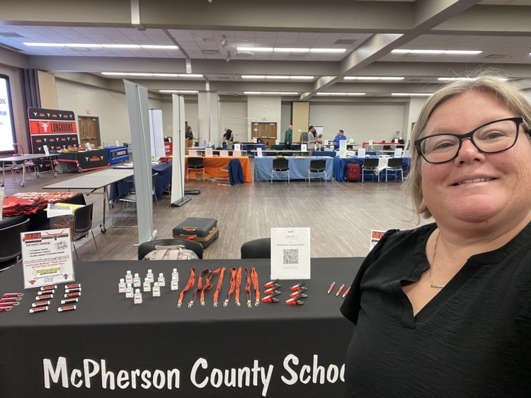 MCSTryon's tweet photo. Come see McPherson County Schools at University of Nebraska Kearney career fair!  Student Union building, Ponderosa room table 43 from 12:30-3:00! https://t.co/jXpADXru12