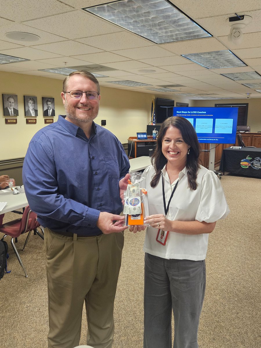 LCSDFoundation's tweet photo. Supporting teachers means strengthening classrooms! 💙 Today, the LCSD Foundation provided @LauderdaleCSD elementary math instructional coaches with math manipulative kits, a light breakfast, and a classroom supply door prize made possible by @K1Education. 📚✏️
#LCSDFoundation https://t.co/Z3XUlhhAiT