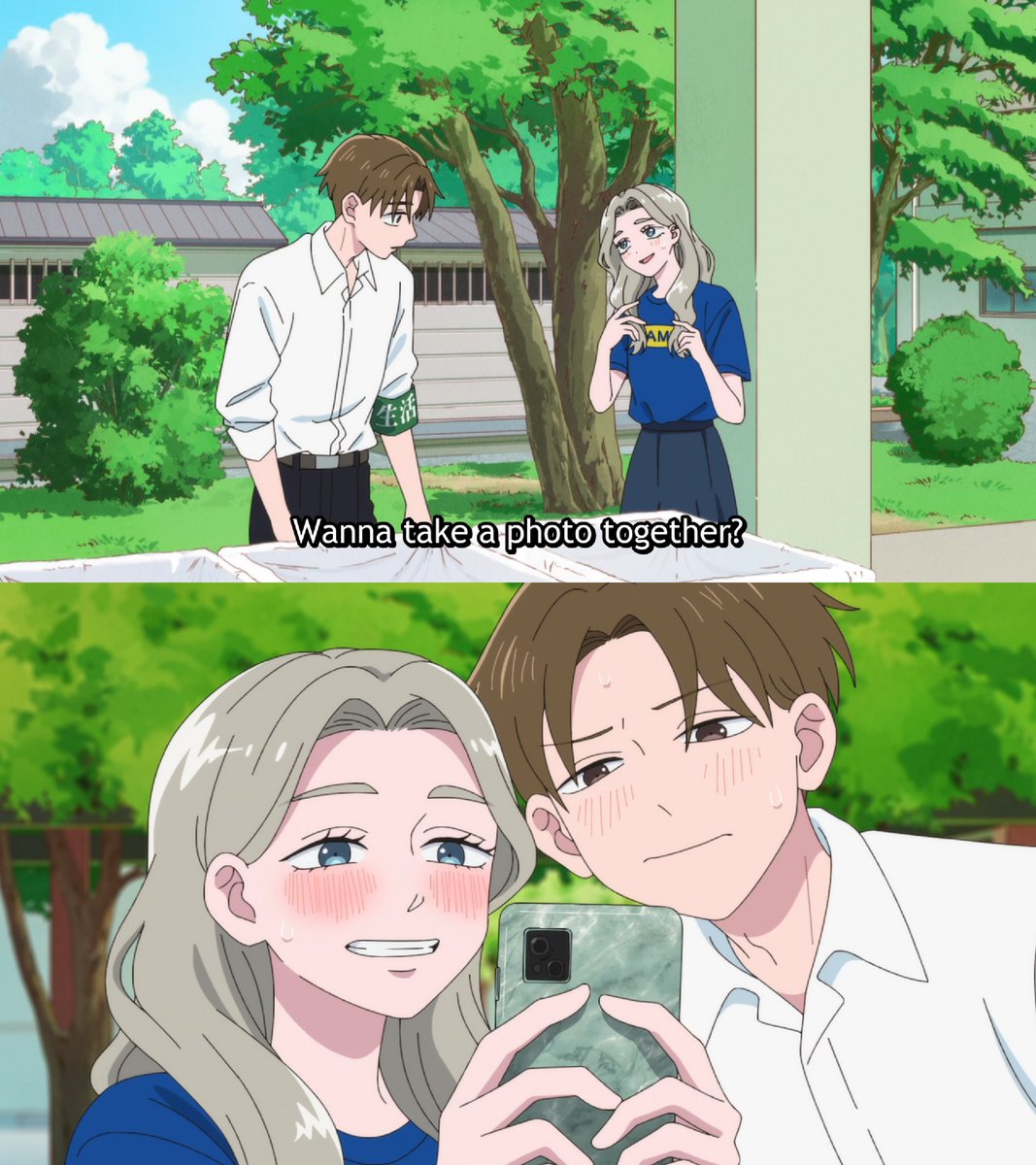 AniTrendz's tweet photo. Smileee! 😁

Anime: You and I Are Polar Opposites Season 2 https://t.co/2uWAjj9FoU