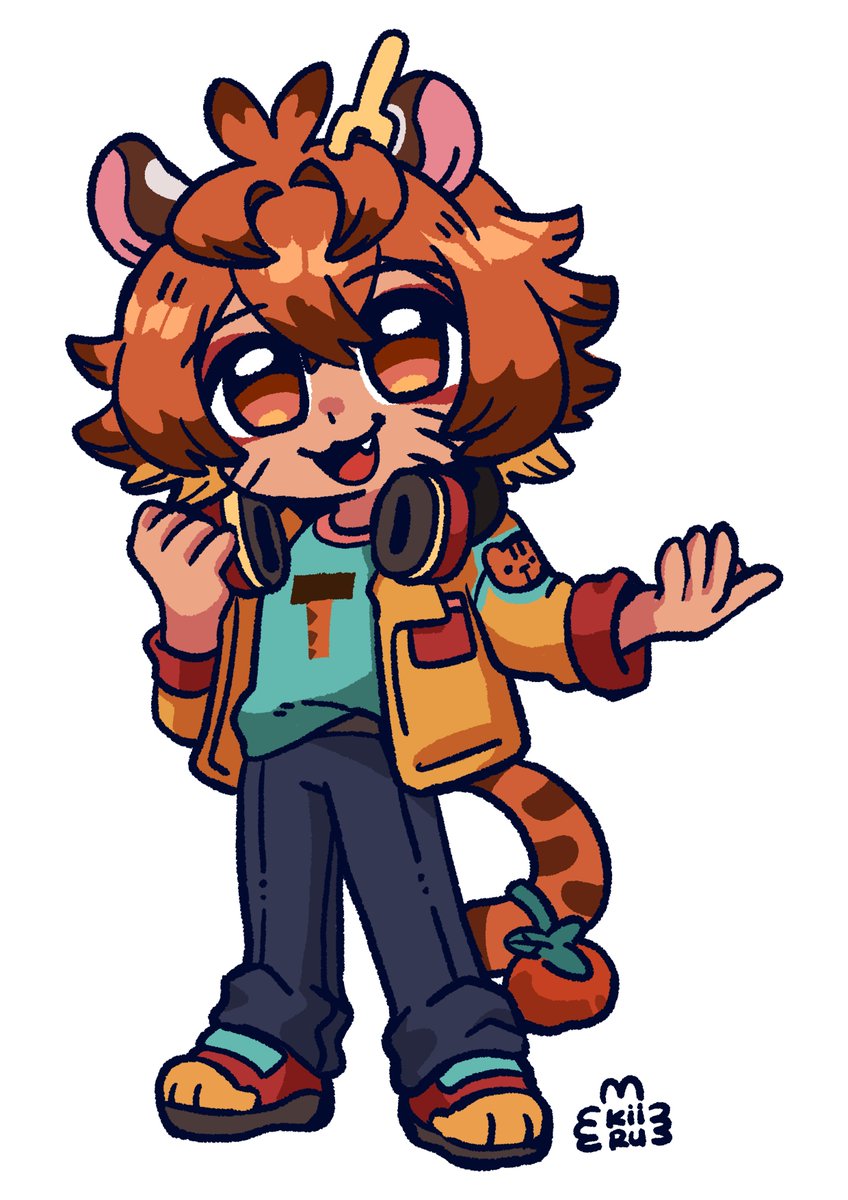 Kiiru_rkgk's tweet photo. Tae casual fit! 🐯🍔
#drawhoongie https://t.co/5EEl6gDR5d