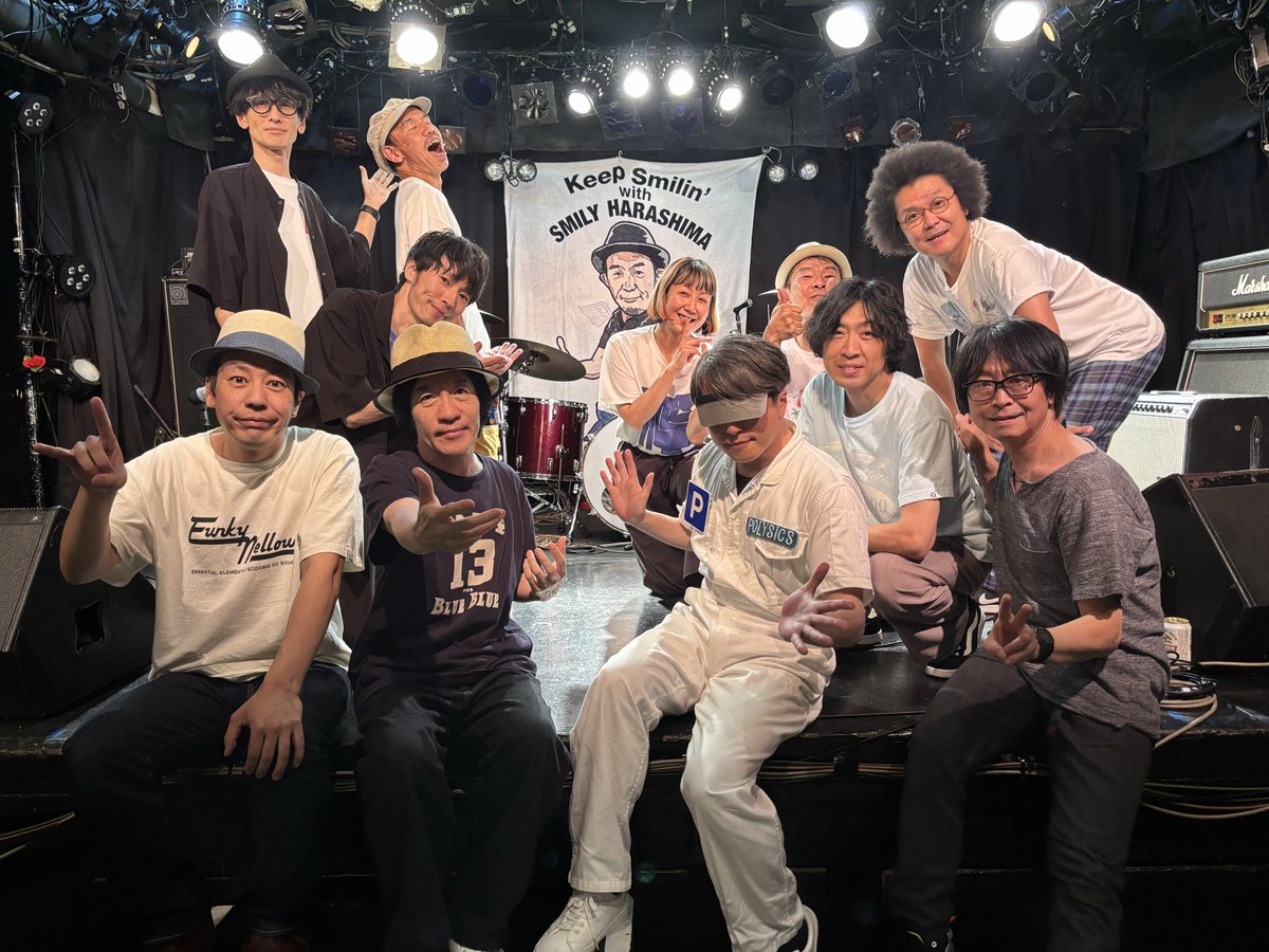SCOOBIE_DO's tweet photo. 『スマイリー原島BIRTHDAY FESTIVAL 6days～ハメチa-GOGO CARNIVAL!!～』
＠下北沢CLUB Queへお越しの皆様ありがとう！原島さんありがとう！フラカンとPOLYSICSと楽し過ぎる夜でした！原島さんとこんな夜にもまた会いたい！
#スクービー #scoobiedo https://t.co/LsmAh8oFY3