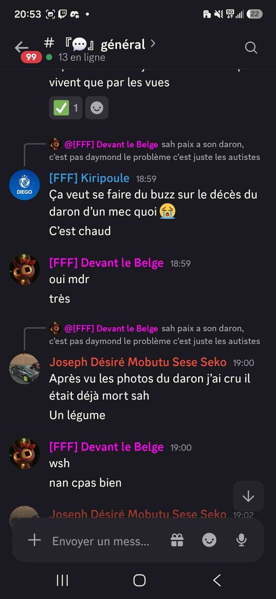 Victor_Arjo's tweet photo. Racisme / Homophobie / Misogynie / Antisémitisme / Suprémacisme, tout y est 

Imagines avoir une vie aussi triste pour rigoler du père décédé d'un gars et déblatérer des kilomètres de conneries 

Bannez moi tout ça de partout sérieux https://t.co/2Ut303Xp6f