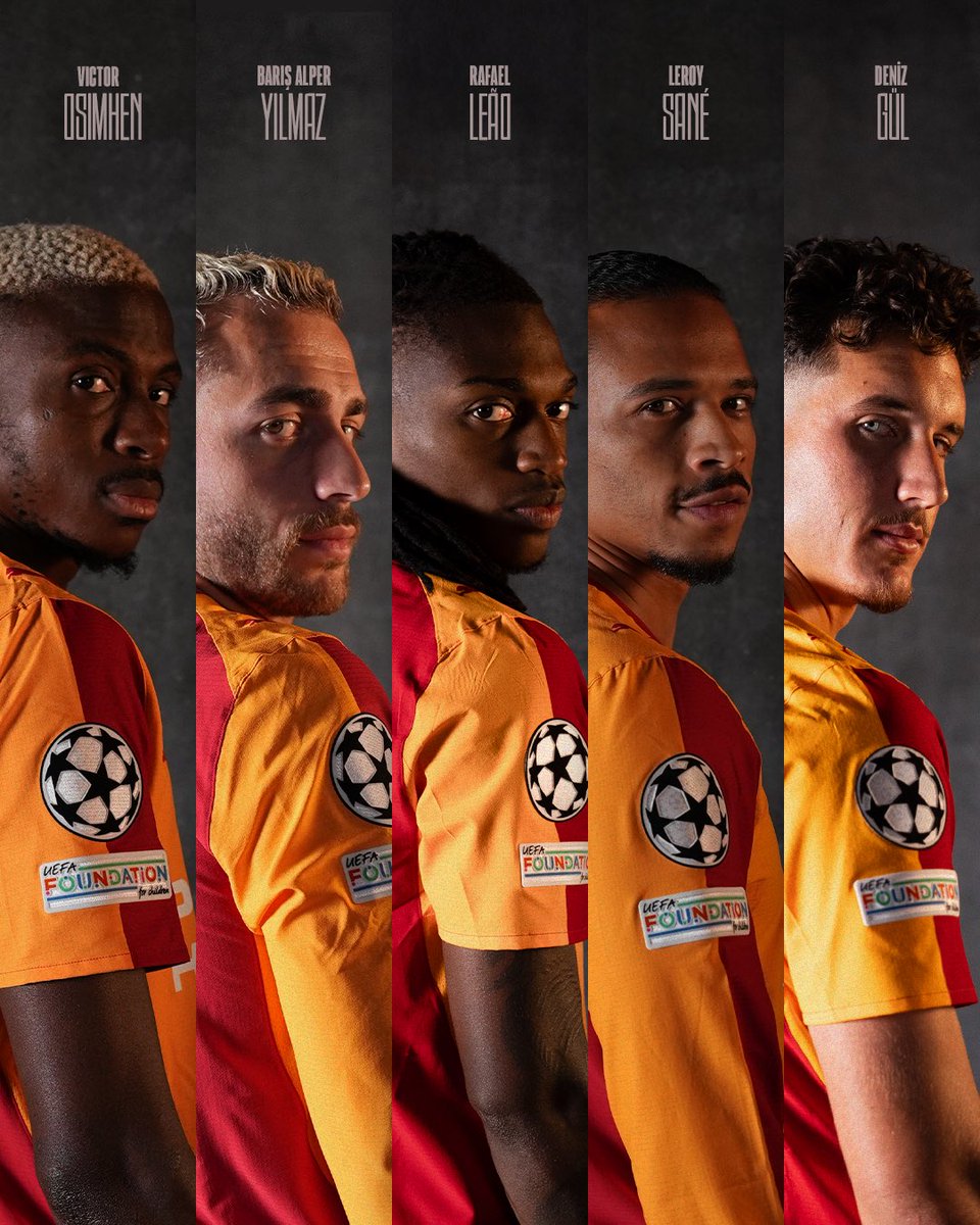 GalatasaraySK's tweet photo. 📋 UEFA Şampiyonlar Ligi 2026/27 Sezonu kadromuz. 🦁 #UCL https://t.co/WFOQdEH80s