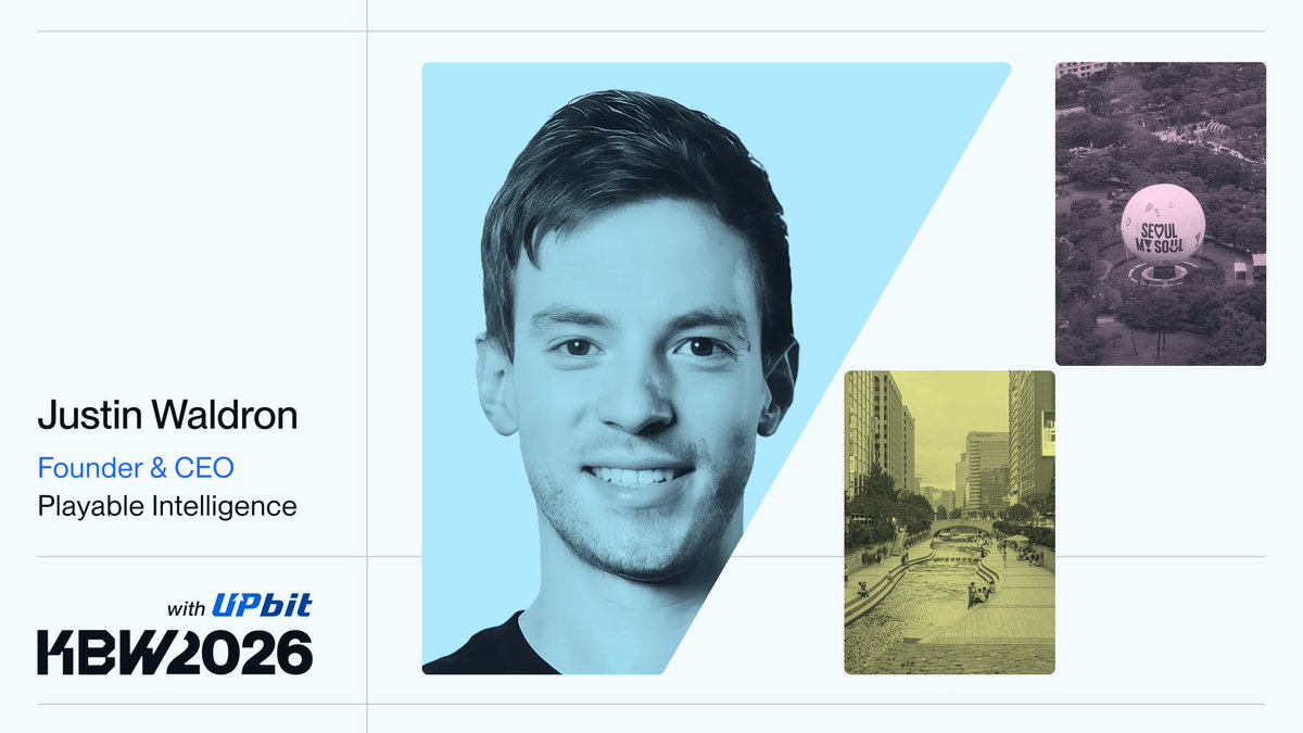 kbwofficial's tweet photo. KBW2026 @playableint: @jtwald

Justin Waldron (Founder & CEO, Playable Intelligence) is confirmed for KBW2026 this fall. After co-founding Zynga and helping pioneer social gaming, Waldron is now using AI to make game creation more accessible and enable anyone to turn an idea into a global hit.

Get your tickets and use code KBW2026SNS at checkout for 10% off. ⬇️