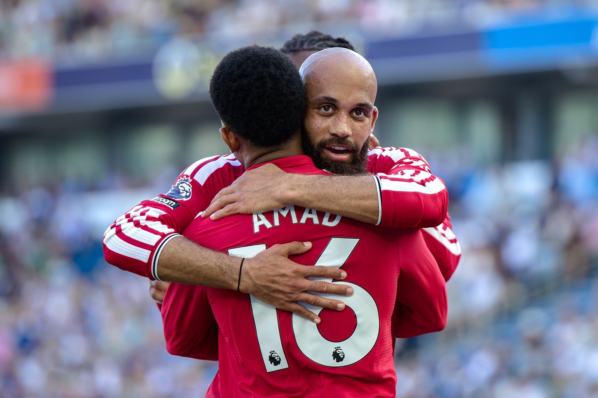 UnitedStandMUFC's tweet photo. 🗣️ Bryan Mbeumo: "We have a lot of freedom in attack because many players can play in different positions." 

"We know what to do in every position because we work hard in training. The manager tells us that we have to know every role, because we might be asked to fill different positions." [@SkySportsPL]  #mufc