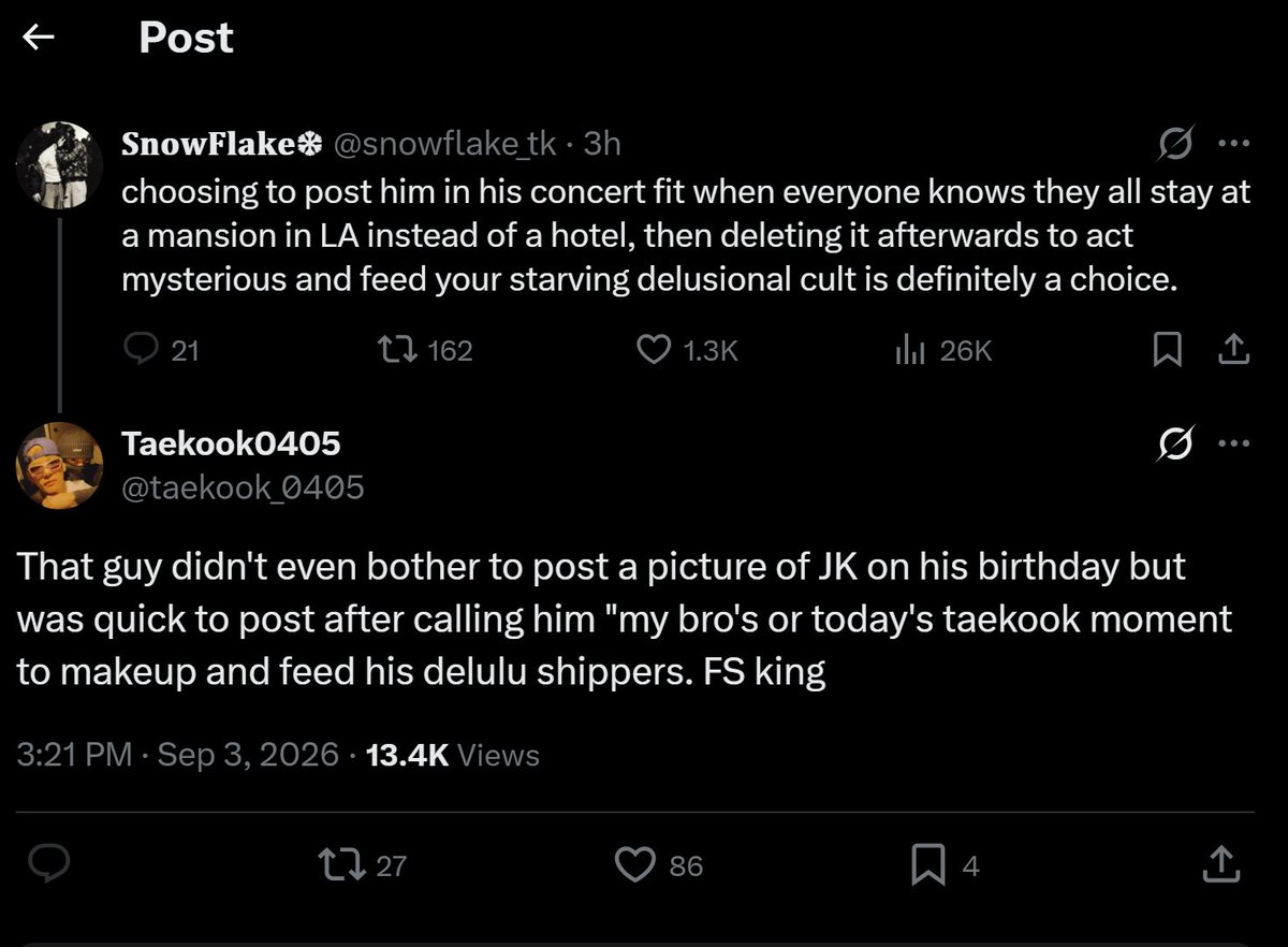 protectjimin13's tweet photo. other members can post as many pictures as they want but the moment 🐥 posts ONE picture of his bro in months, suddenly it's 'fanservice' 😭

📌 https://t.co/SzfhT1PynI
📌 https://t.co/MMjZQvfGKM https://t.co/Cc4vUthv0n