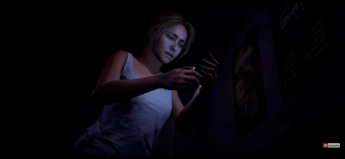 WesleyW62623's tweet photo. If Hayden recorded anything in secret for this game I'm going to break. Obviously she recorded the new post credit scene at the end of the remake. https://t.co/lnAOsnANHP