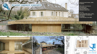 PlanetEnergyC's tweet photo. Retour sur notre intervention pour l’ONF à Versailles : rénovation et extension des bureaux.

⚡ Lot 10 : CFO/CFA, TGBT, éclairage, VDI, sécurité incendie et alarme.

Une réalisation PLANET ENERGY CONCEPT.

#Electricite #BTP #Versailles #ONF https://t.co/OrNMy0iHNr
