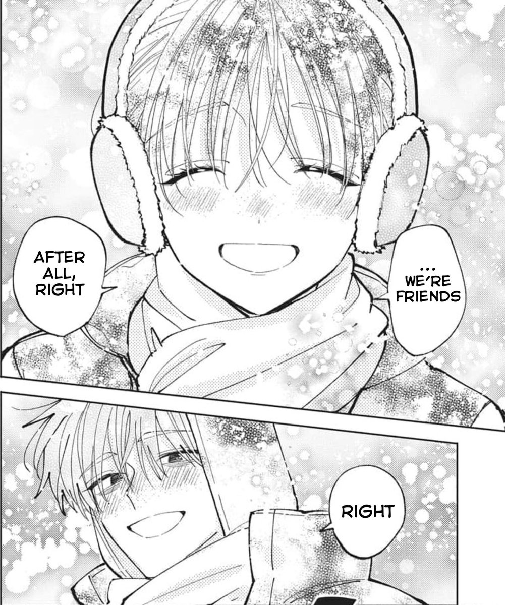 gloomyharaisgod's tweet photo. #TamonSpoilers #TamonManga Utage's answer to Tamon's question earlier in the chapter. They're friends...for now 🥹💖 https://t.co/FW06fGflT1