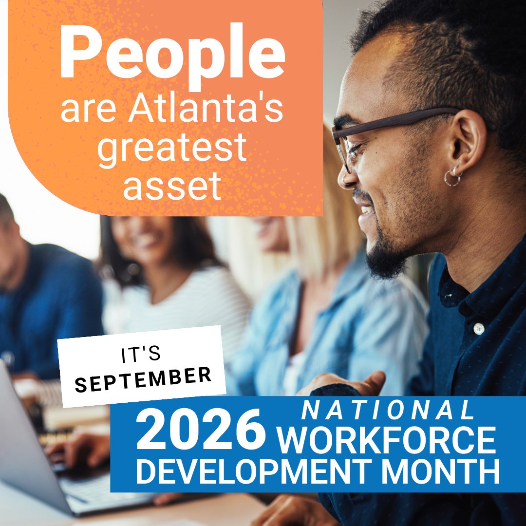 WorkSourceATL's tweet photo. Atlanta is a city of innovation, enterprise, and opportunity—and our people are our greatest asset. #WorkforceDevelopmentMonth #WDM2026 #ATLADOLES #WorkSourceATL https://t.co/LoeesPrz3j