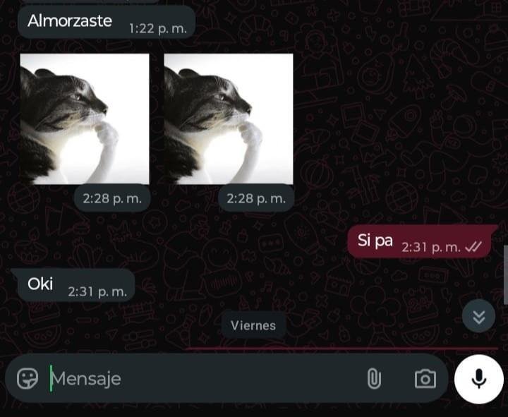 renmeisolace's tweet photo. me parece muy chistoso que mi papá use stickers BAJAJAJAJJAA https://t.co/UiUg5UToEh