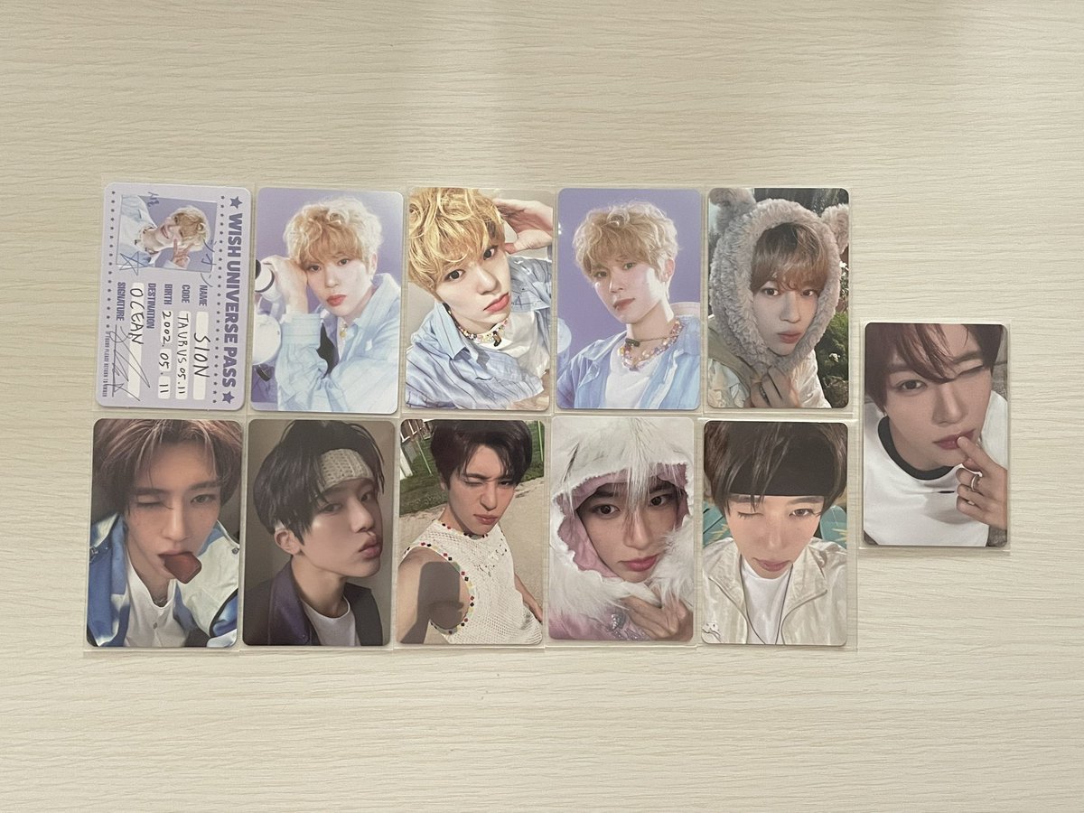 naco99647588's tweet photo. NCT WISH 交換

【譲】シオン•リク•ユウシ•ジェヒ•リョウ

【求】ユウシ•リョウ•サクヤ

郵送での交換希望です📮
所持していないものであればなんでも検討させていただきます。(とんとん•サクヤTT、bigsmini優先的に求めております)
お気軽にお声掛けください🙇🏻‍♀️

#nctwish交換 https://t.co/eo0LehDhZH
