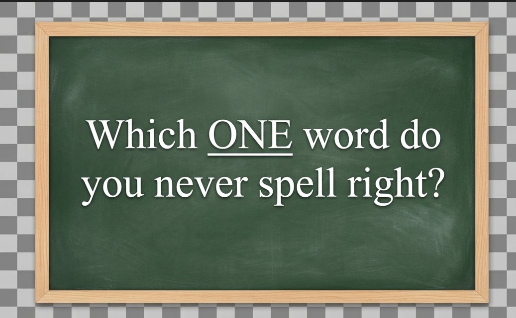 BenjaminKatuva's tweet photo. There is always that one word!

Mine: Neccesary/Tommorrow😂 https://t.co/otaVa9MB7w